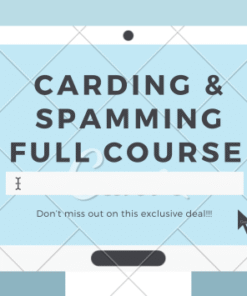 Spamming and carding full course instant download